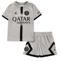 Paris Saint-Germain Fußballbekleidung Auswärtstrikot Kinder 2022-23 Kurzarm (+ kurze hosen)